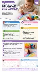 Atividade 10 - Pintura com gelo colorido
